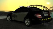 Mercedes-Benz C63 AMG 2010 Police V2