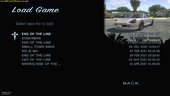 Menu HD Universe GTA Vehicles style + Interface sounds from GTAIV&V