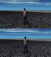 Carl Johnson from Definitive Edition for Mobile
