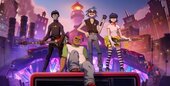 Russel Hobbs de Gorillaz de colaboración de Fortnite CON EXPRESIONES FACIALES EN BOCA Y CEJAS