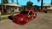 Mitsubishi Lancer EVO IX Itasha Simple Dxd