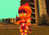 Amber Bubble Trouble from Brawl Stars