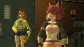 [Uma Musume] Jungle Pocket & Dantsu Flame