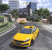 2022 Fiat Egea Taksi (Turkish Taxi)