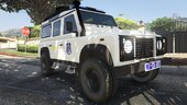 Land Rover Defender: Vatrogasci Spasioci - Sektor za vanredne situacije | Fire department of Serbia [Replace | ELS]