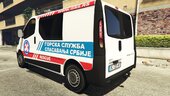Opel Vivaro: GSS Srbija - Gorska sluzba spasavanja Srbije | Mountain Rescue Service of Serbia [Replace | ELS]