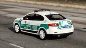 2010 Renault Fluence Otoyol Trafik Polisi [Kaplama]