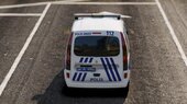 Renault Kangoo 2 Polis Asayiş Boyali Tampon [Kaplama]