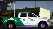 Dodge RAM 1500 Rural de Carabineros De Chile