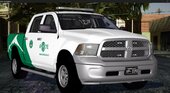 Dodge RAM 1500 Rural de Carabineros De Chile