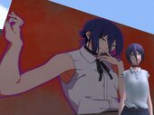 Mural Reze Chainsaw Man