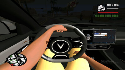 Vietnamese VinFast VF8 Traffic Police