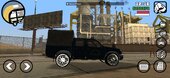Mobile Police Pickup Truck With Sunshade For Mobile