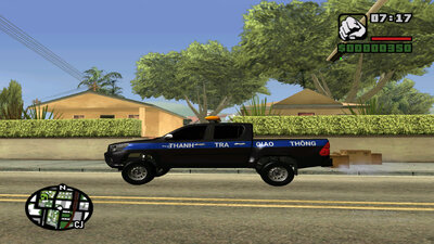Vietnamese Road and Transport Inspectorate Pickup Truck