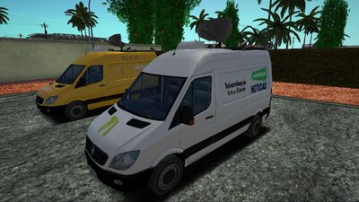 Van Reportera Mercedes Benz Sprinter Caracol Tv, RCN Noticias, Telemedellín, Teleantioquia