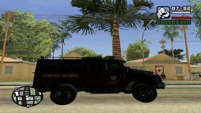 VIETNAMESE MOBILE POLICE ARMORED VEHICLES
