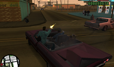 GTA PROTAGONISTS AS BODYGUARDS