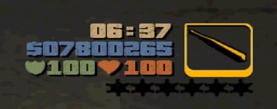GTA 3 Beta-Style Weapon Icon