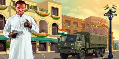 GTA India Independence Day Loading Screens