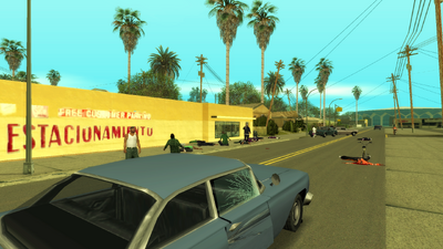 GROVE STREET VS BALLAS ATTACK