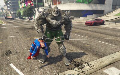SUPERMAN v DOOMSDAY DELUXE [ Addon Ped ]