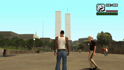 Twin Towers World Trade Center Low-poly [SAN FIERRO] v1.3