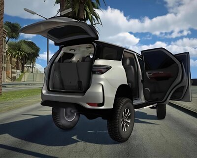2022 Toyota Fortuner Legender  Full interior