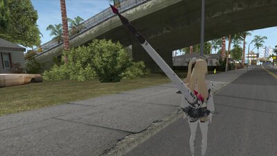 Cissia (with weapon) - Zenless Zone Zero