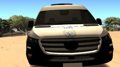 Mercedes Benz Sprinter Algeria Police
