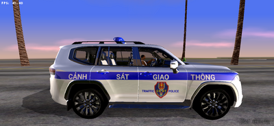 LC300 Traffic Police Vietnam For Mobile