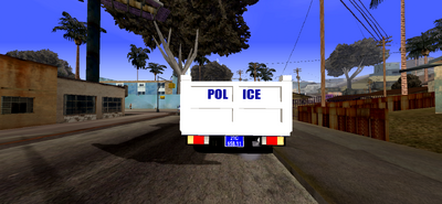 Vietnamese Traffic Police Truck V3