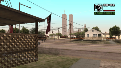 Twin Towers World Trade Center Low-poly [SAN FIERRO]