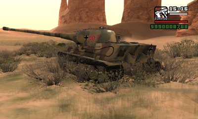 PANZER VII LÖWE camuflado