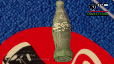 Coca-Cola Beach Towel and Barcelona 1992 Olympics Games Coke Bottle