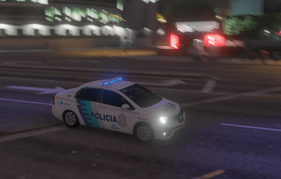 Toyota Etios Policía Bonaerense