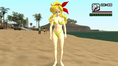 Bikini Bad Launch ランチ Ranchi Lunch Dragon Ball skin