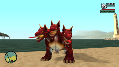 Crimson Keeper Cerberus (SMITE)