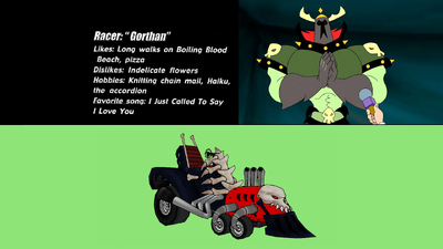 Gorthan's Demonic Race Car