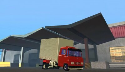 Mercedes-Benz 608 Boxtruck (Baú Qualificado) for Mobile