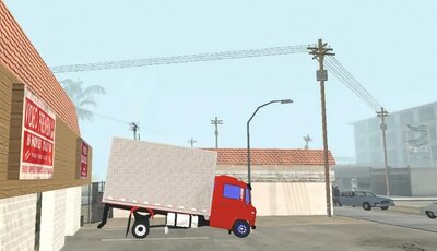 Mercedes-Benz 608 Boxtruck (Baú Qualificado) for Mobile