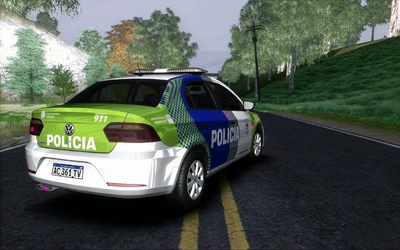2017 Volkswagen Voyage Policia Bonaerense Vidal