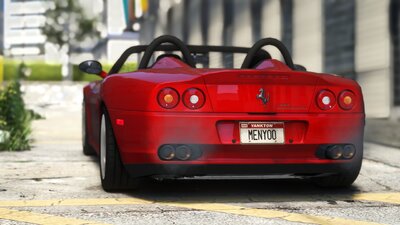 2000 Ferrari 550 Barchetta Pininfarina [Add-On |Template]