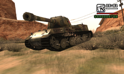 PANZER VII LÖWE camuflado