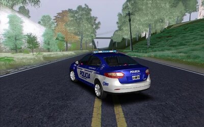 Renault Fluence Cordoba Police