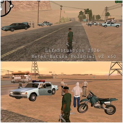 RETÉN RUTINA POLICIAL V2.0 LIFESITUACION  for ANDROID 2026