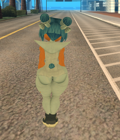 Megumi from Crash Bandicoot