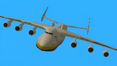 Antonov An-225 Mriya GTA San (Android,PC)